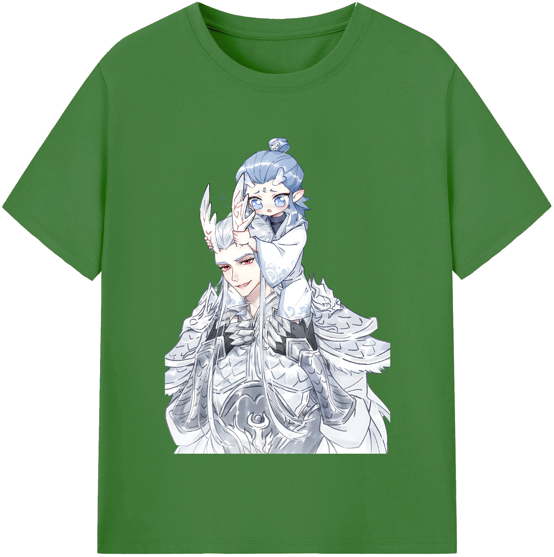 （画像用） Ne Zha 2 ナタ 魔童の大暴れ レディースカジュアルプリントTシャツ（綿100％）